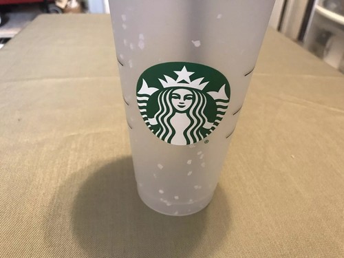 Starbucks Mermaid Siren Logo Reusable Frosted Cold Cup Coffee Tea Tumbler 24 oz - Picture 3 of 4