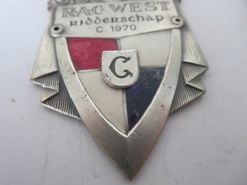 1970 Regionale Automobielsport West Ridderschap European Car Club Rally Badge - Picture 3 of 4