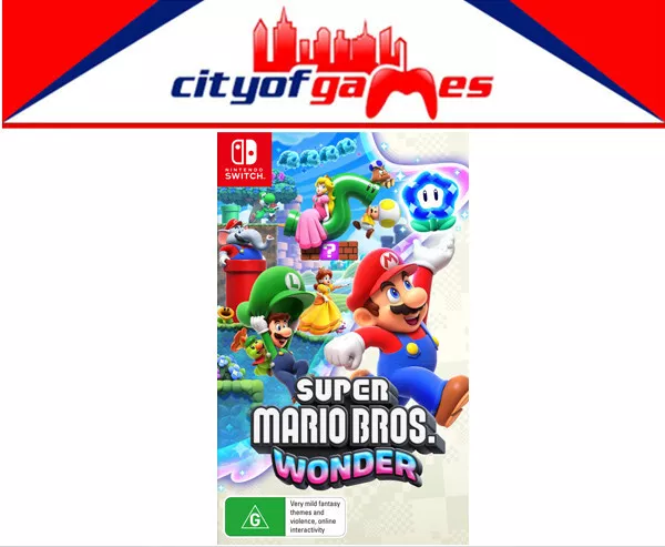 Super Mario Bros Wonder Nintendo Switch Game Brand New In Stock