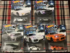 Hot Wheels Fast & Furious Premium Die Cast Car Set (HNW46-956A)