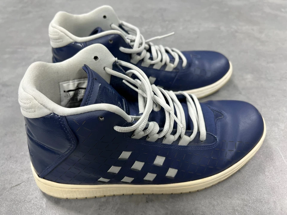 Nike Air Jordan Illusion 705141-403 Men's 9.5 Blue Leather Athletic Sneakers - Image 4 of 4