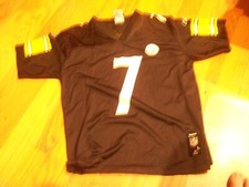 BEN ROETHLISBERGER REEBOK YOUTH JERSEY LARGE 14 - 16 STEELERS