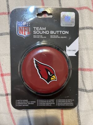 NFL Sound Button - Talking Toy, Interactive, Stress Reliever Arizona Cardinals