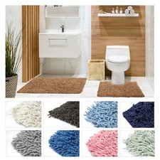Bath Set for Bathroom Pure Cotton Water Absorbent Bathroom Set Tumble Twist
