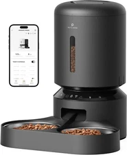 PETLIBRO Dual Bowl Smart App Powered 5L Feeder WiFi PLAF103 Black-BOGO 50%