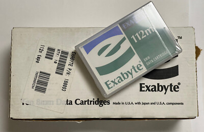 Exabyte ExaTape 8mm 112m(367ft) Catridge 180093 NEW