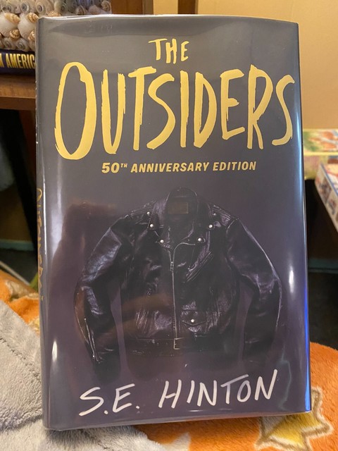 The Outsiders 50th Anniversary Edition by S.e. Hinton Signed HC 2nd ...