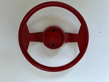Authentic Model Turnpike Red Steering Wheel NOS
