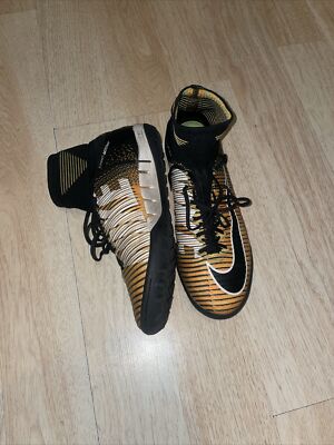 Nike Mens rare Mercurial X Proximo Yellow/Orange Black SIZE 9.5