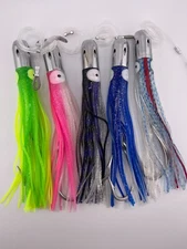 Saltwater Fishing Trolling Lures for Wahoo Mahi Tuna Billfish 9.5 Inch Jet Head