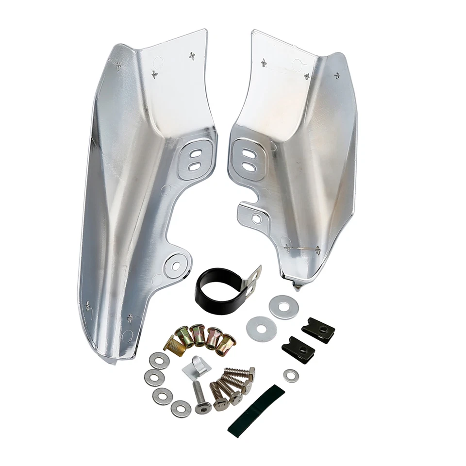 Deflectores de aire de cuadro medio aptos para Harley Touring Electra Street Glide 2001-2008 Foto 3 de 4