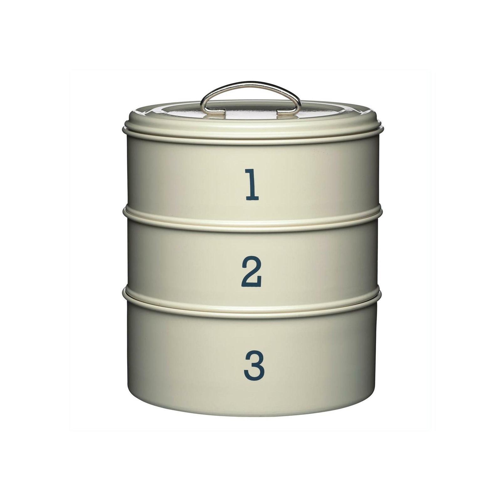 Kitchencraft Nostalgia 3-Tier Cake Tin Set - Cream