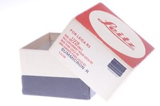   LEICA R LEITZ SUMMICRON-R 50MM R3 11216 EMPTY MAKERS BOX ONLY READ  NO LENS 