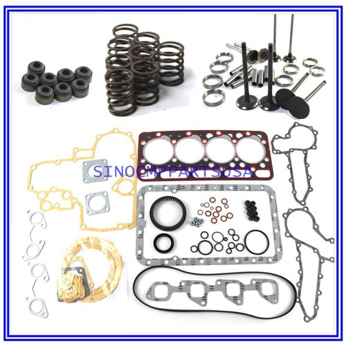 V2203 V2203T Engine Gasket Kit & Valves & Valves Springs For Kubota