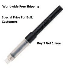 Parker Quink Piston Converter Fountain Pen Refill Cartridge Buy 3 Get 1 Free