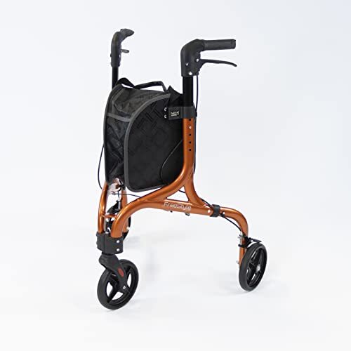 NRS Healthcare Modern Freestyle 3 ruote Rollator, ultra leggero, (v2j)