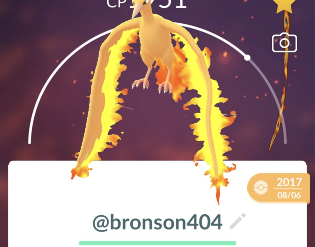 EZC Pokémon SHNY MOLTRES Pokémon Lnk Trade Pokémon RED VC Shny