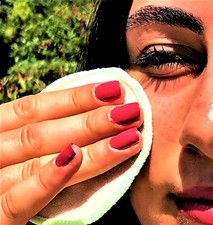 8 pack Make-up remover pads, Machine washable. Reusable. 100% cotton combed.