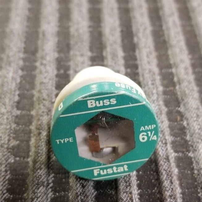 BUSS/ BUSSMANN S 6- 1/4 FUSTAT FUSE