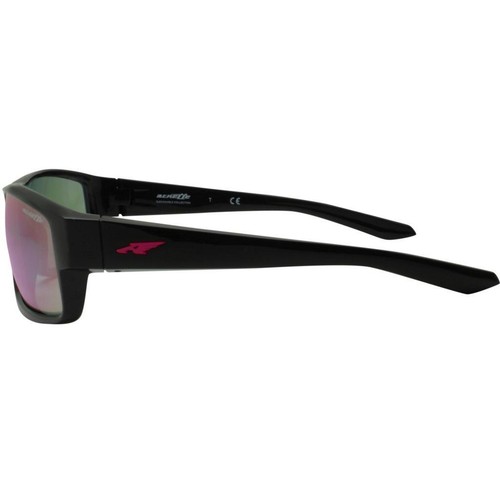 Arnette AN 4224 41/4V Boxcar Gloss Black Violet Mirror Lens Mens Sunglasses - 第 3/5 張圖片