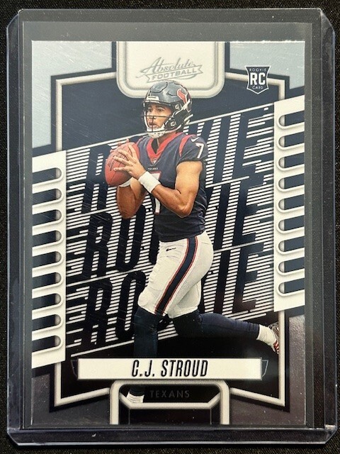 2023 Panini Absolute Football - Rookies #102 C.J. Stroud (Base, RC) Texans