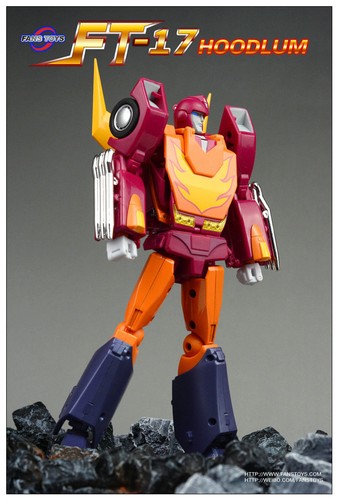 Personaggio Hot Rod Iron FansToy FT-17 Hoodlum G1 nuovo trasforma! - Foto 4 di 6