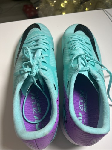 Nike Zoom Mercurial Vapor 15 IC Indoor Soccer Shoes Futsal DJ5633-300 Men’s 10.5 - Picture 4 of 7