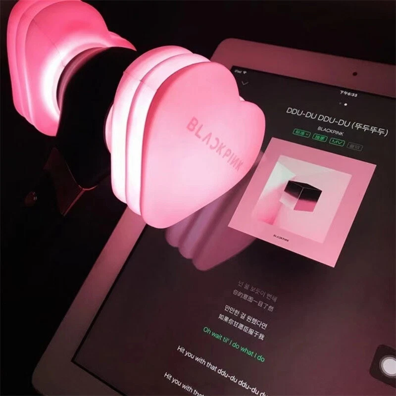 BLACKPINK Palo Brillante de Concierto Bluetooth Palo de Luz Ver.2 Martillo Lámpara de Mano Tarjetas  Foto 3 de 4