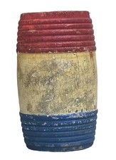 SCHOENHUT CIRCA 1904-10 HUMPTY DUMPTY 2 3/4 CIRCUS BARREL FOR 8" CIRCUS CLOWN