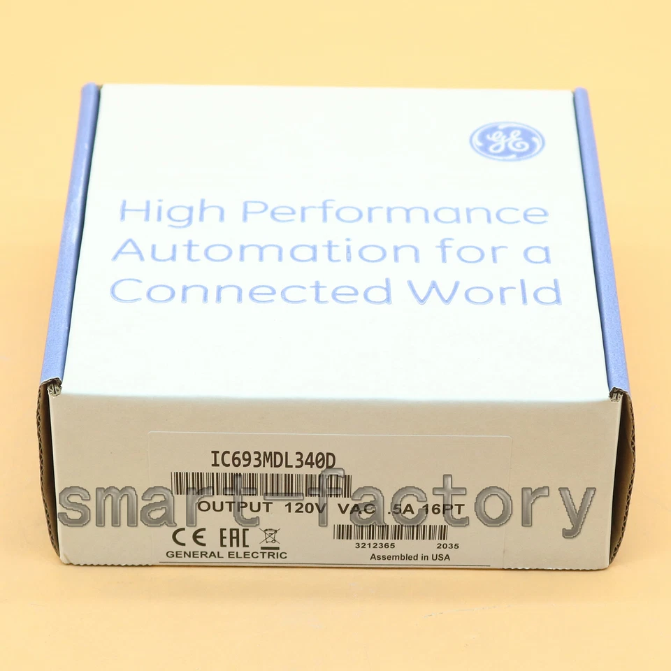One New In Box GE Fanuc IC693MDL340D Series Module Output 120V VAC 5A 16PT - Image 4 of 4