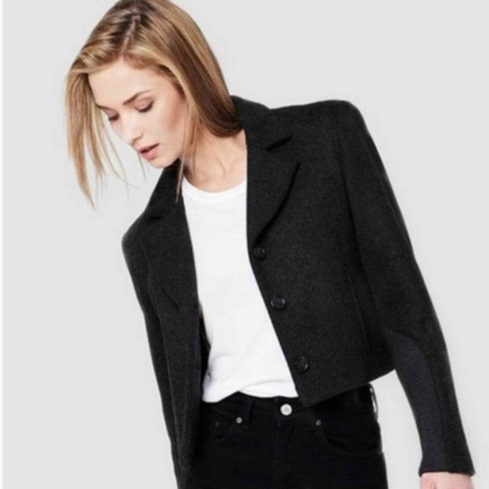 The Arrivals Ashlar Wool Boxed Blazer 