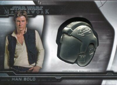 Star Wars Masterwork 2019 Artefaktkarte MC-HBH Han Solo - Blast Shield Helm