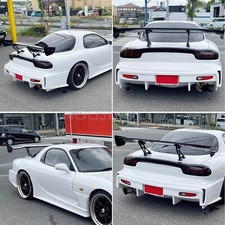 Universal 57 Carbon Fiberstyle Adjustable Rear Trunk Gt-style Spoiler Wing U Universal 57 Carbon Fiberstyle Adjustable Rear Trunk Gt-style Spoiler Wing U