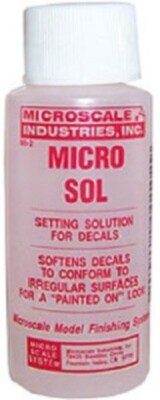 MicroScale Micro Sol Weichmachungslösung für Aufkleber 1 flüssige Oz. / 29,56 ml