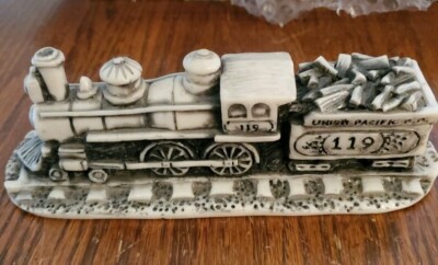 Vintage Limited Edition 119 Georgia Marble Trains Gone By... 2035/3000 Inion...