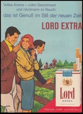 Lord Extra - Reklame Werbeanzeige Original-Werbung 1966 (1) Pferdesport