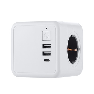 1-5 Stck USB Steckdose Steckdosenwürfel Steckdosenadapter Steckdosenleiste DE