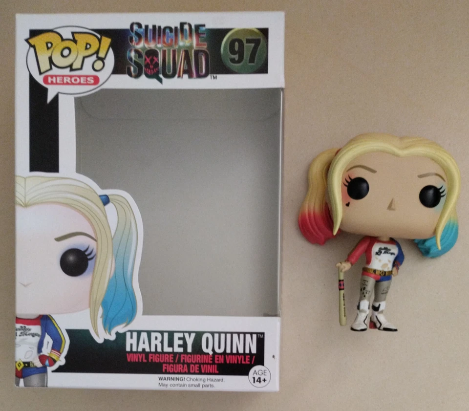 Figurine Harley Quinn Suicide Squad 97 War Funko Pop en Boîte - Photo 1/1