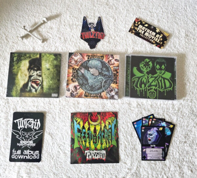 TWIZTID CD-BLAZE-HOK-WICKED-AXE-MNE THE DARKNESS CD LOT PLUS GET A FREE BONUS CD