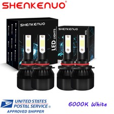 For Honda Accord 1992-2007 2008-2012 6000K LED Headlight High Low Bulbs Kits