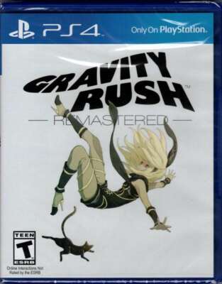 Gravity Rush Remastered  PS4 (Brand New Factory Sealed US Version) PlayStation 4