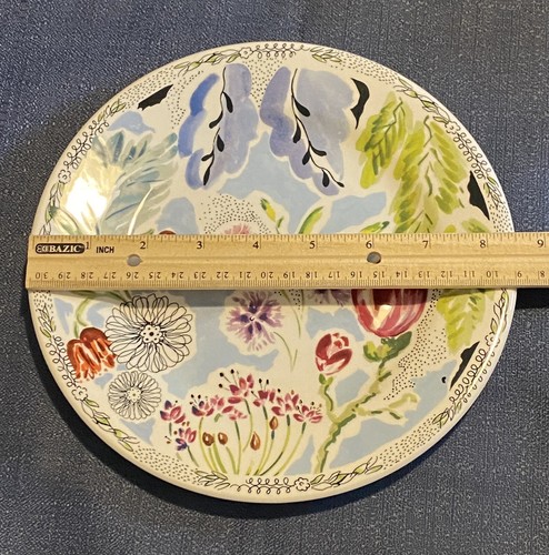 Gien Flora 3 Piece Replacement Set. Dinner Plate, Salad Plate, Soup Bowl. Used - Picture 8 of 13