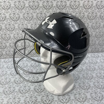 Under Armour Baseball Helmet Aegis Microbe Shield I Bar Vision Adult Carbon