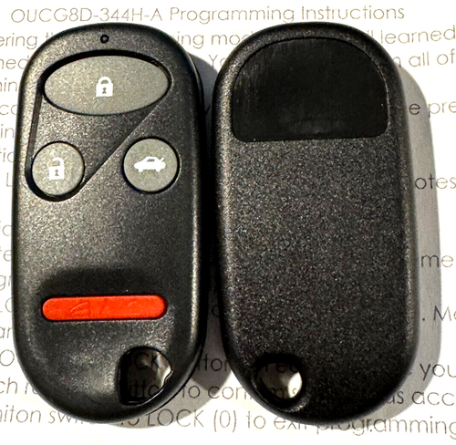 Replacement Remote Key Fob For Honda Civic 2006-2013 & Element 2006-2011 – Uncut, Programmable