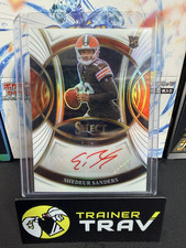 2025 Select Shedeur Sanders WHITE Rookie Signatures /35 *CLEAN* Browns RC