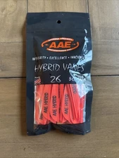 AAE Archery Hybrid 26 Vanes - Orange - 50pk - HY26GY50