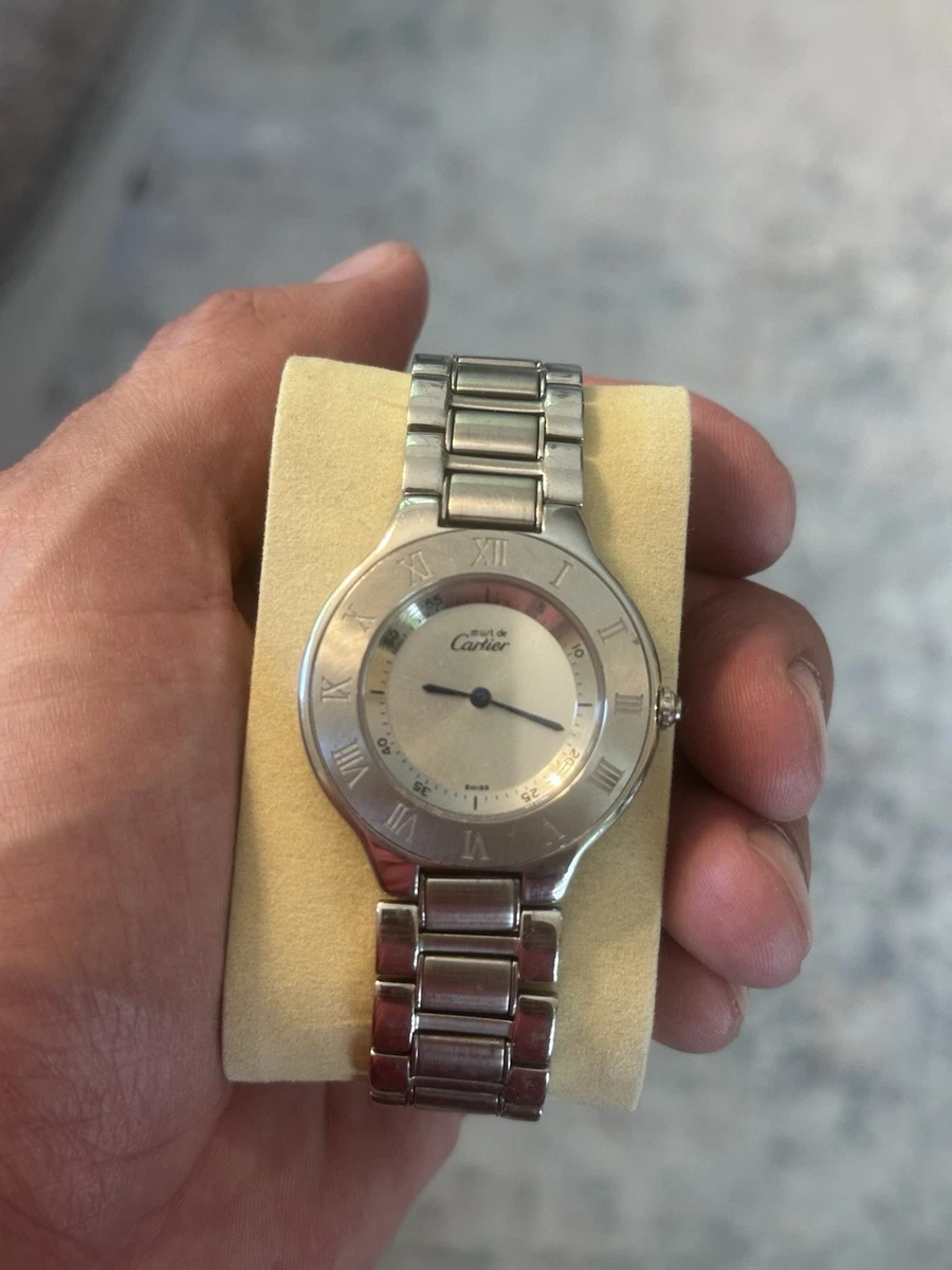 Must de Cartier 21 Wristwatches for Women for sale | eBay