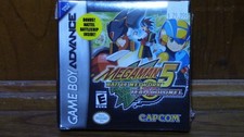 GBA Megaman Battle Network 5 Team Colonel Capcom 2005 New Sealed