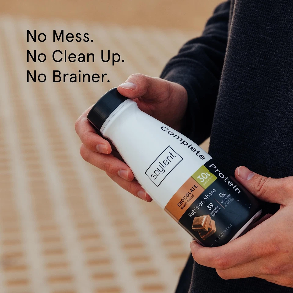 Chocolate Protein Shake, 30g Vegan Protein, 0g Sugar, Ready to Drink, 12 Pack - Image 4 of 4