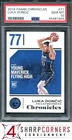 2018 PANINI CHRONICLES #71 LUKA DONCIC RC MAVERICKS PSA 10